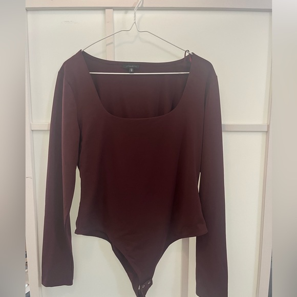 Dynamite Maren Square Neck LS Bodysuit | Size L - Picture 2 of 4